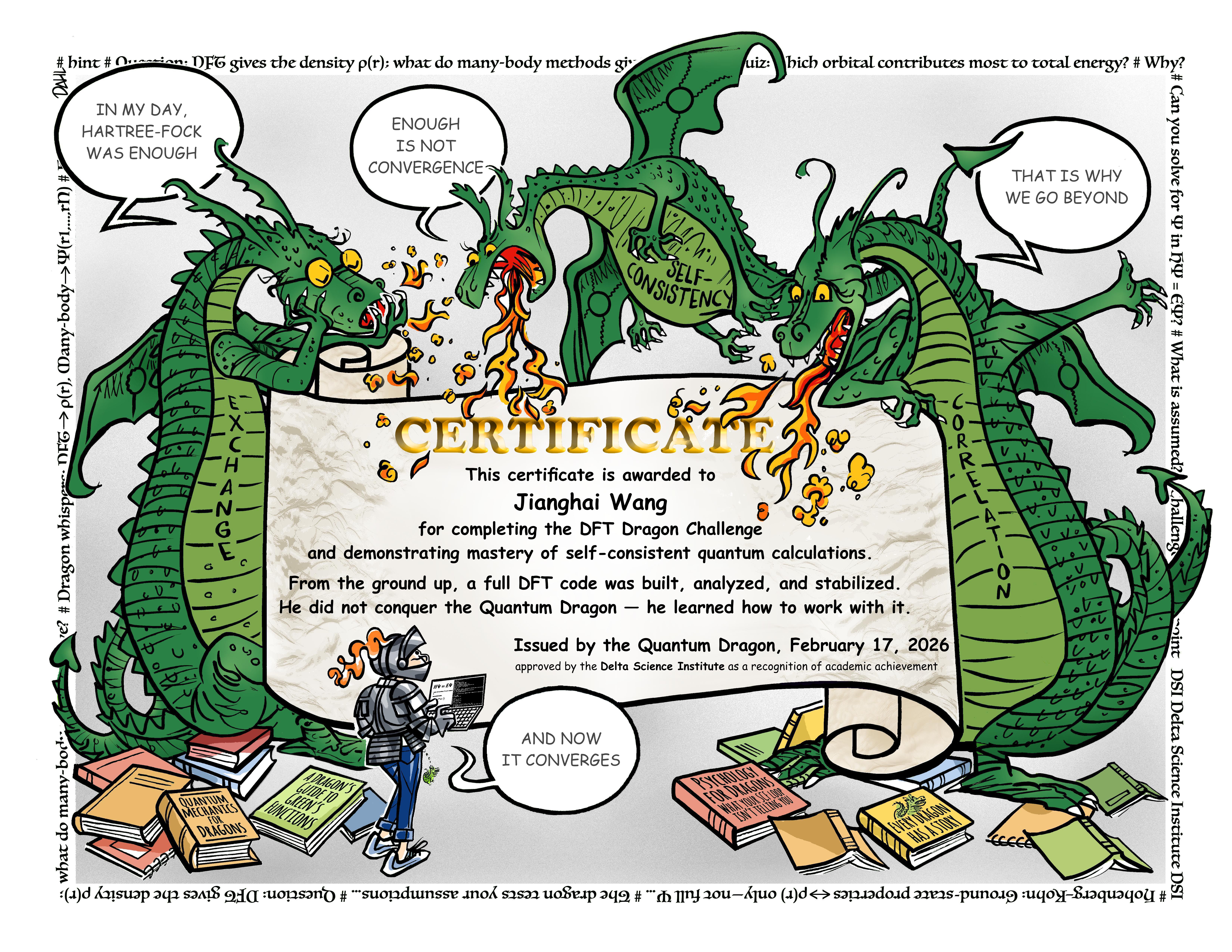 Certificate Jianghai Wang